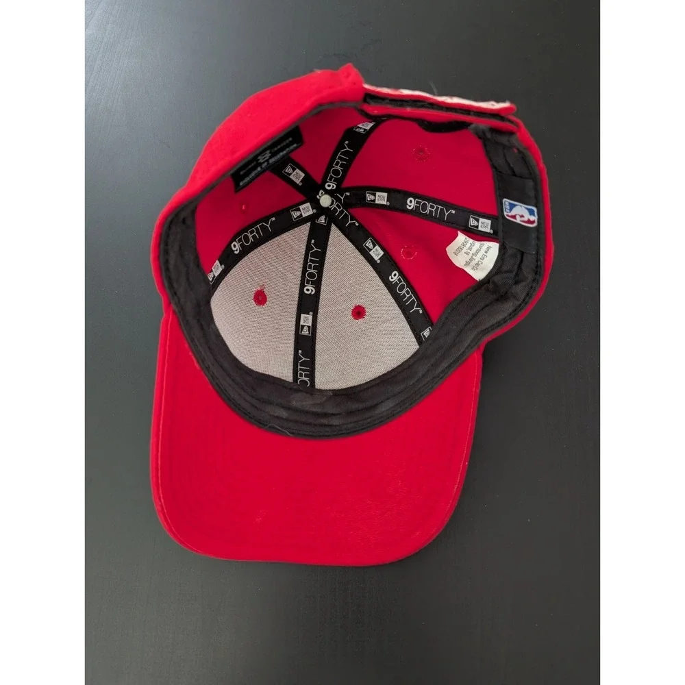 Houston Rockets Hat Straback Cap YOUTH Kid Red White‎ New Era NBA Basketball